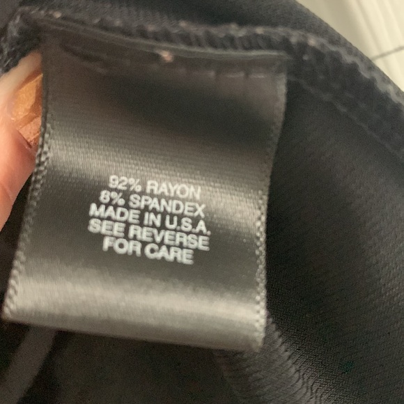 ARDEN B. Beaded black halter Sz.small - Picture 6 of 7